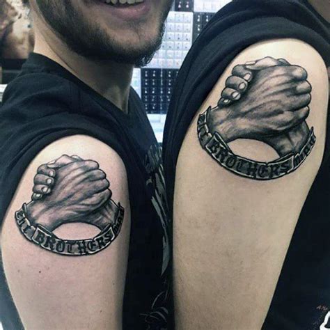 tatuajes para hombres hermanos|Diseños de tatuajes para hermanos: Con sus significados